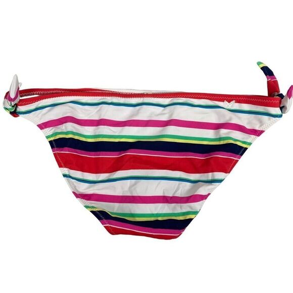 American Eagle Outfitters Stripe Bikini Bottom size Large NEW - Picture 2 of 6